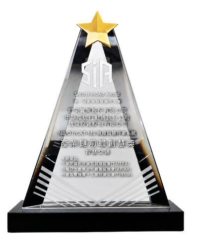 Gold SmartInno Award medal