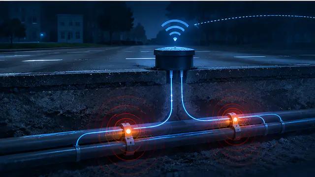 荷蘭透過 LoRaWAN 的主動式地下電纜保護