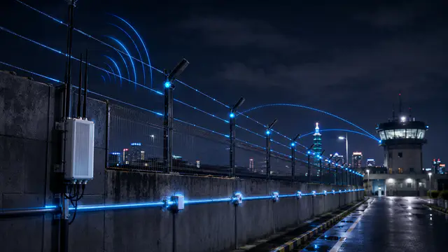 台灣高安全圍籬保護的冗餘電子圍籬監測